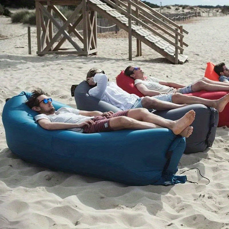 AirLounge™ | Banc gonflable pour un confort en plein air détendu