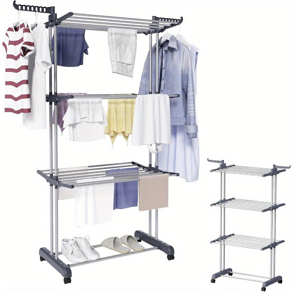 Sèche-linge Vertical 3 Niveaux – Pratique et Compact