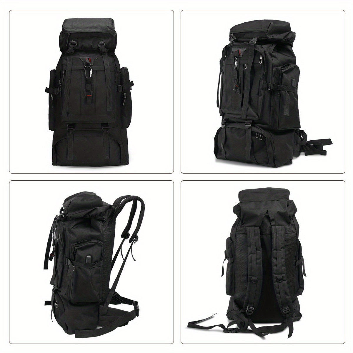 Explorer 80L Sac à Dos de Randonnée – Robuste et Polyvalent