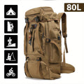 Explorer 80L Sac à Dos de Randonnée – Robuste et Polyvalent