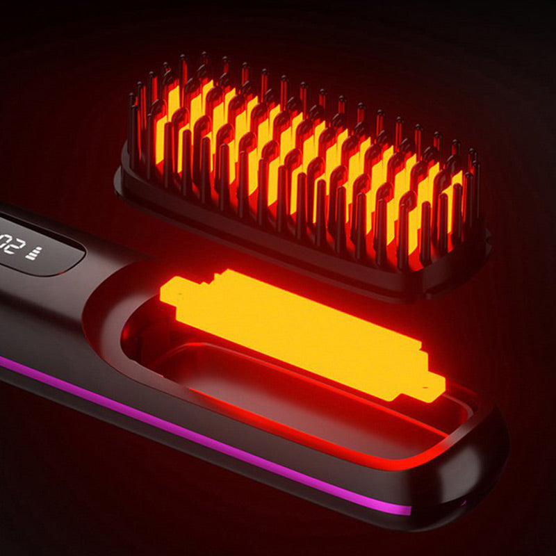 SilkGlow™ | Brosse lissante sans fil avec technologie céramique