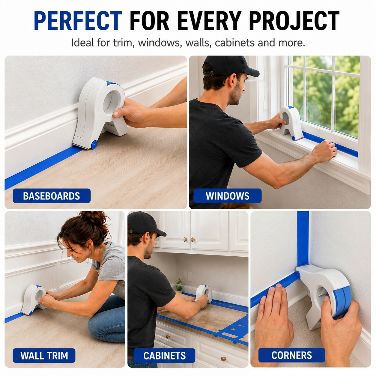 TAPEVEX – Distributeur de ruban professionnel pour des projets de peinture plus rapides