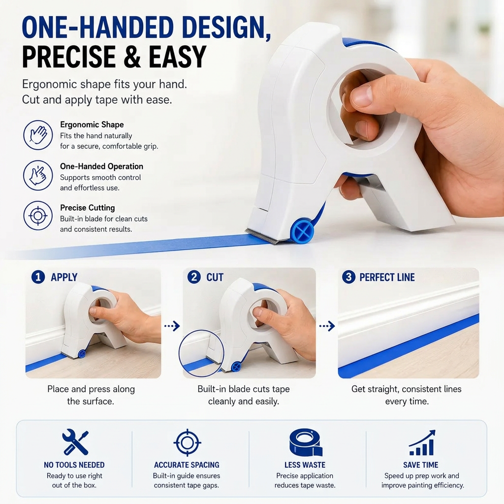TAPEVEX – Distributeur de ruban professionnel pour des projets de peinture plus rapides