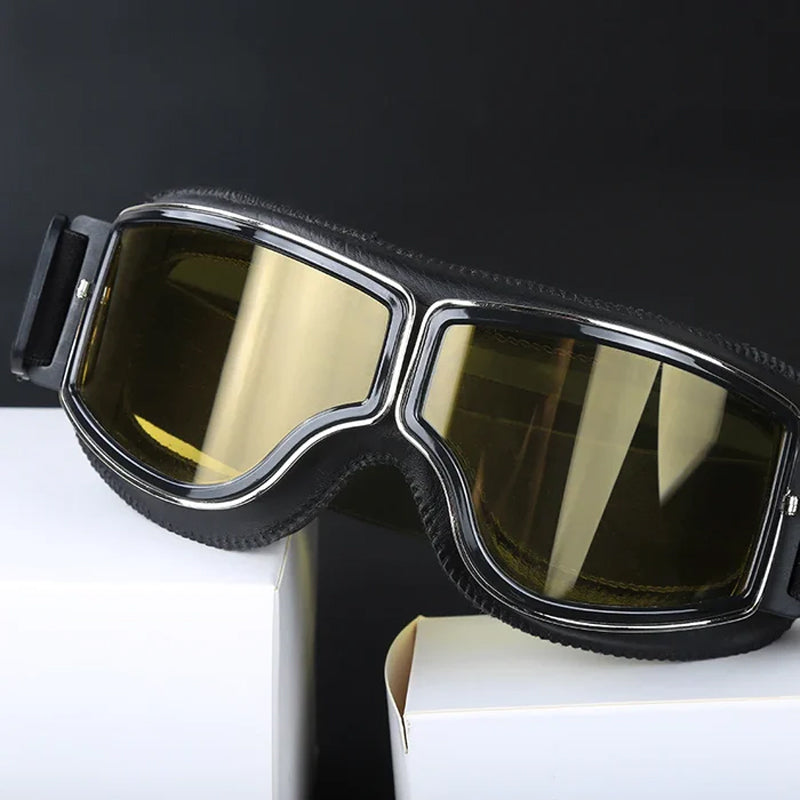 Lunettes de moto vintage