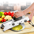 KITCHENWISE - Trancheuse Mandoline en Acier Inoxydable 18-en-1