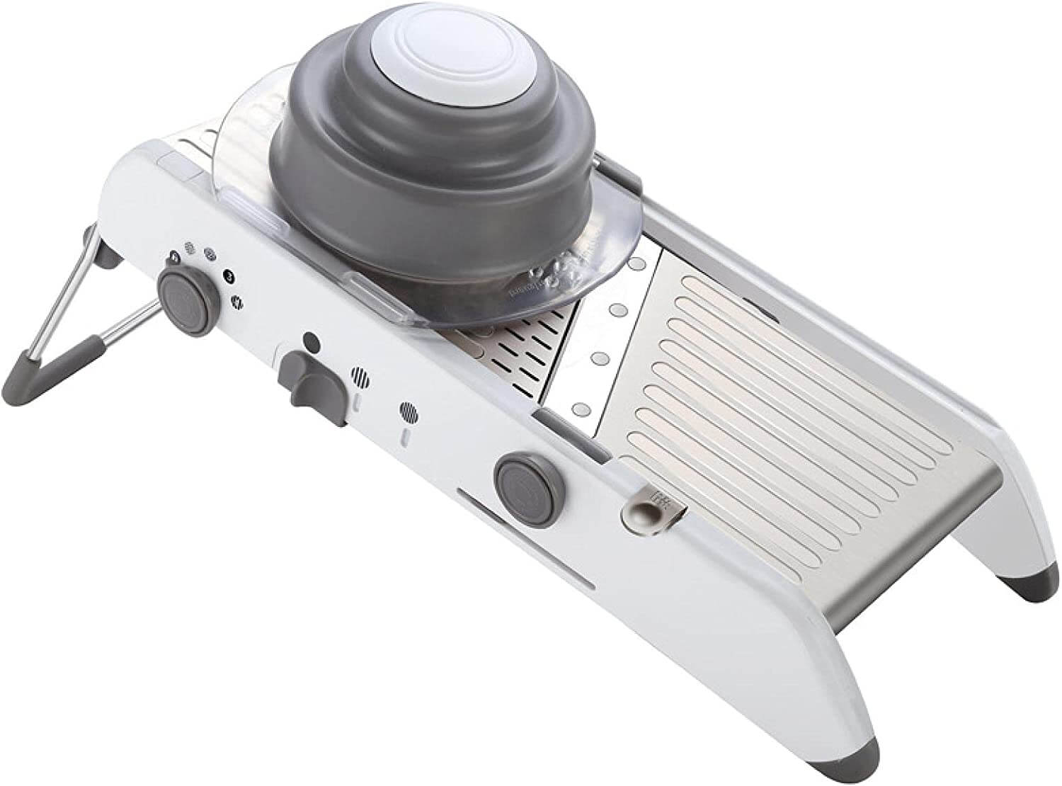 KITCHENWISE - Trancheuse Mandoline en Acier Inoxydable 18-en-1