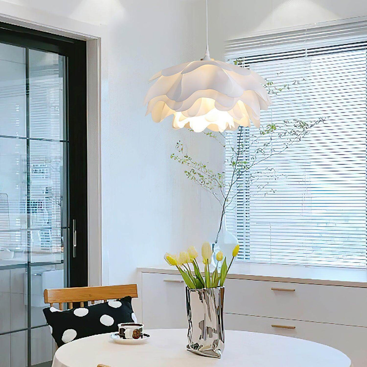 Lampe Pendante en Forme de Fleur