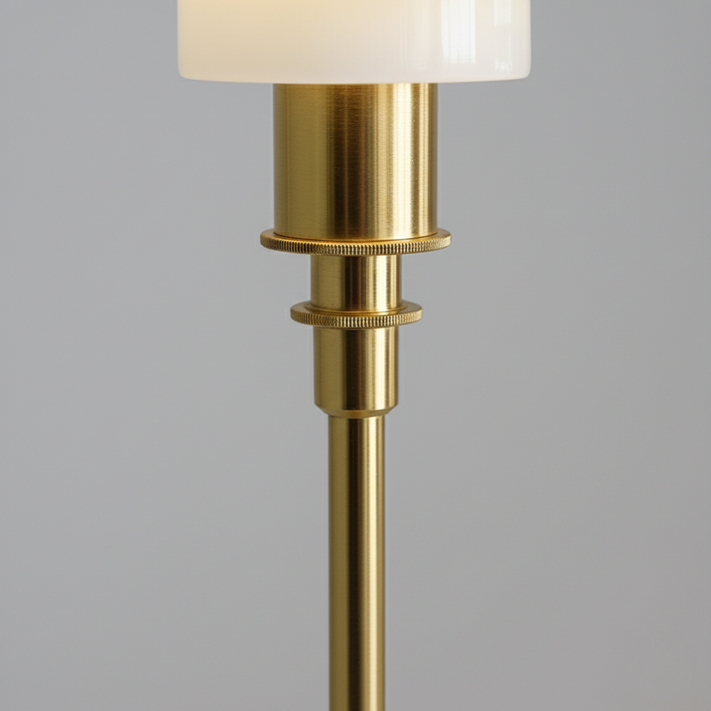 Lampe de Table en Verre de Style Scandinave - Éclairage Minimaliste LED de Chevet et de Bureau