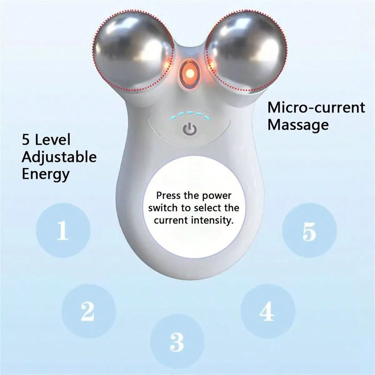 Skanto | Appareil de massage facial professionnel avec micro-courant pour une peau plus ferme et plus lisse
