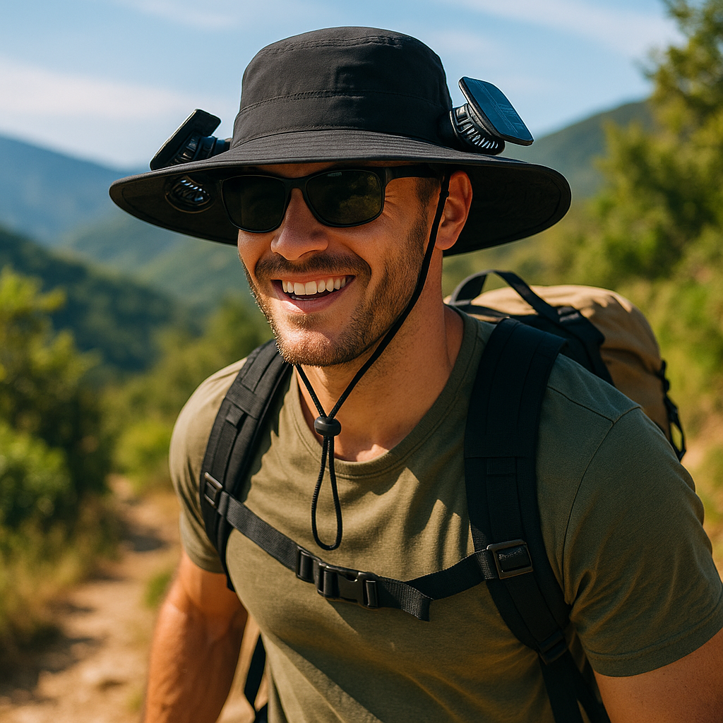 TurmaBreeze - Refroidissement instantané et fraîcheur avec protection solaire toute la journée