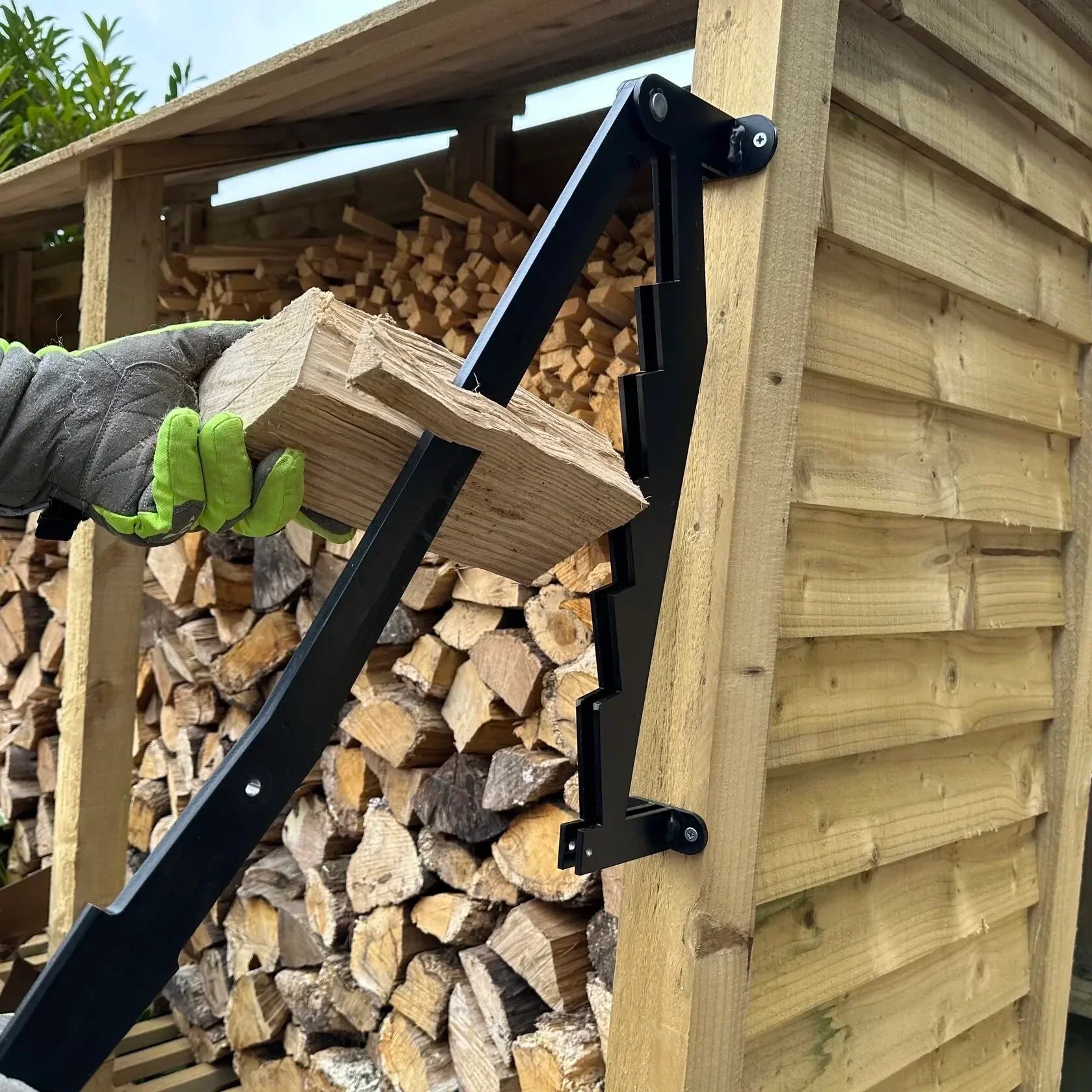 SplitMaster Fendeur de Bois | Modèle mural haute performance | Fendeur de bois compact pour la maison