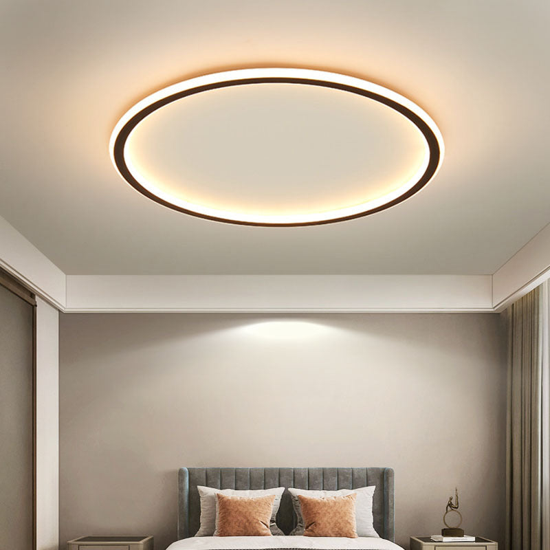 Lampe de plafond LED ronde scandinave minimaliste