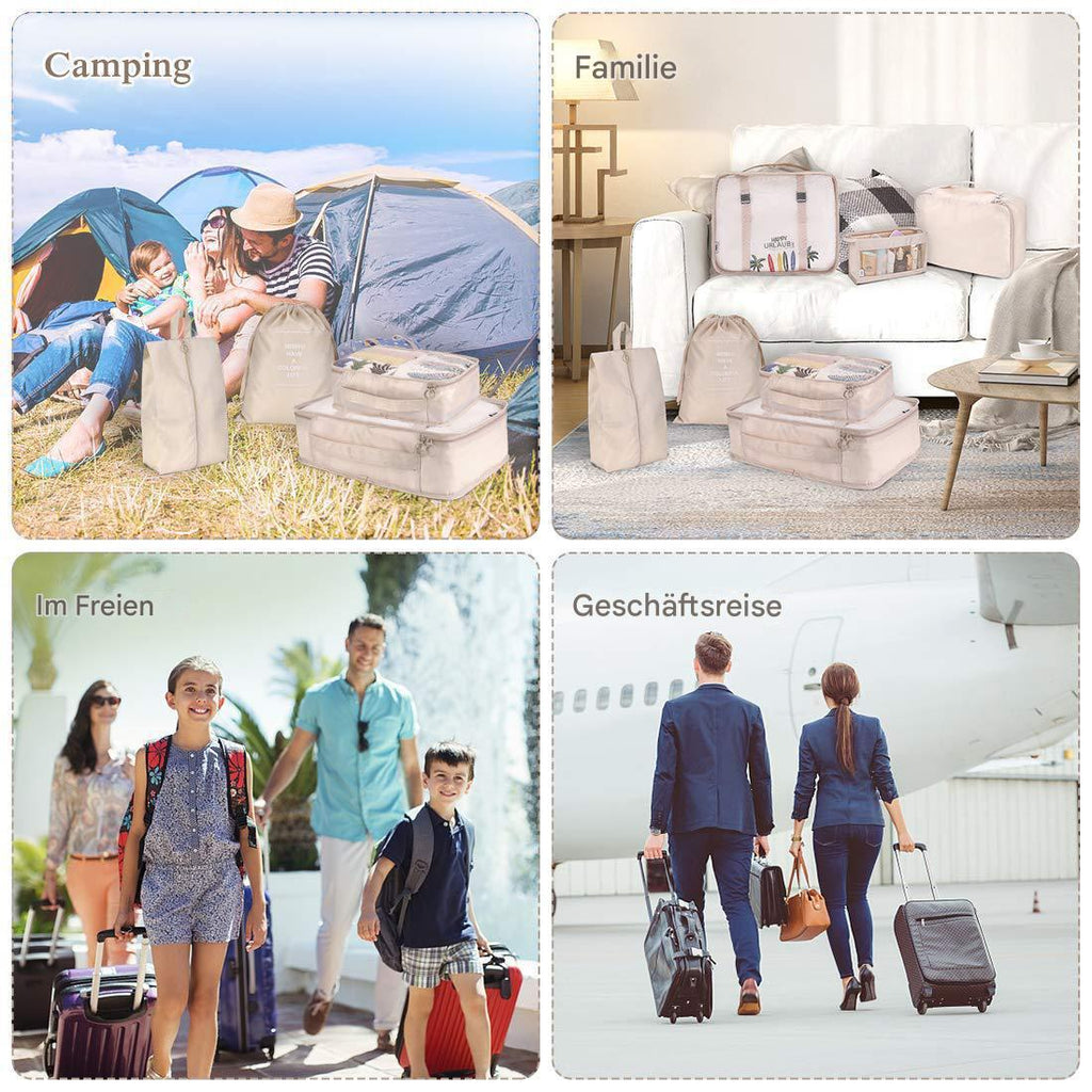 Sacs de rangement pour la collection de voyage