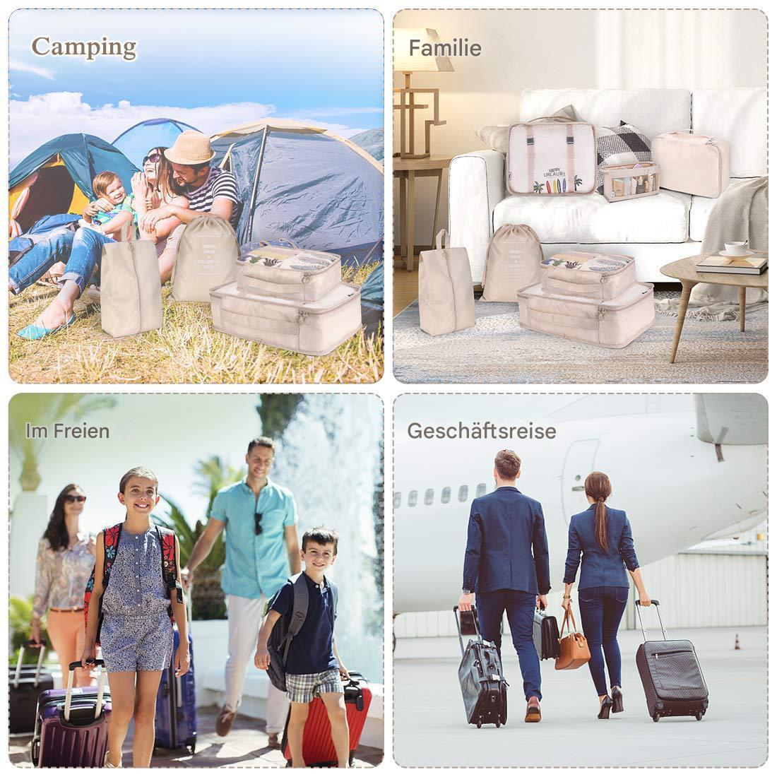 Sacs de rangement pour la collection de voyage
