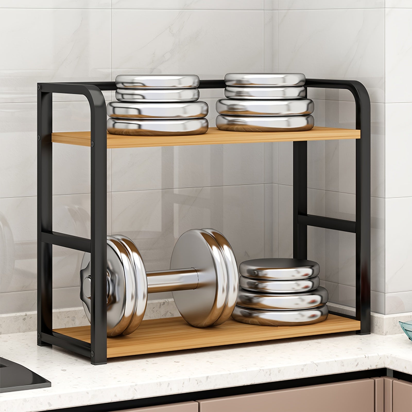 Étagère à épices de cuisine – Pratique et inoxydable
