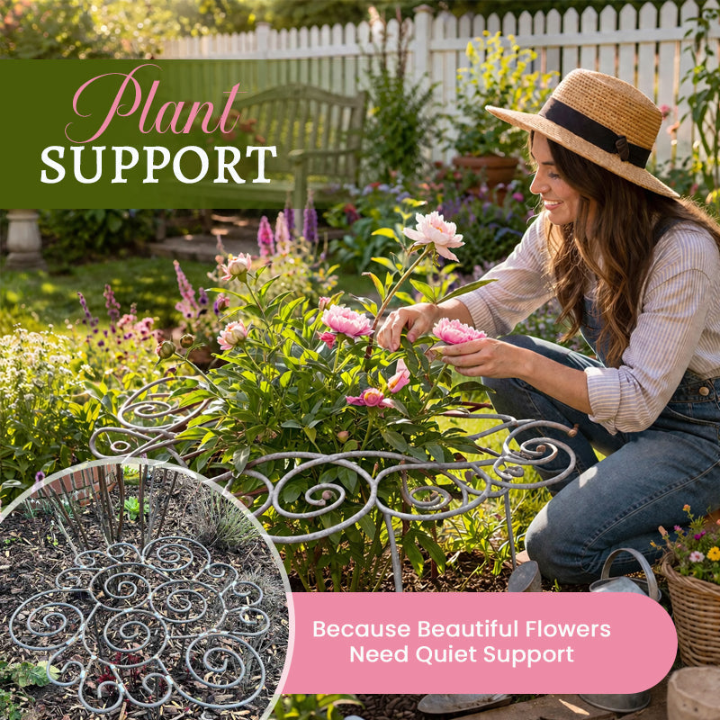 BloomSupport™ | Support de plantes discret pour des fleurs droites et saines