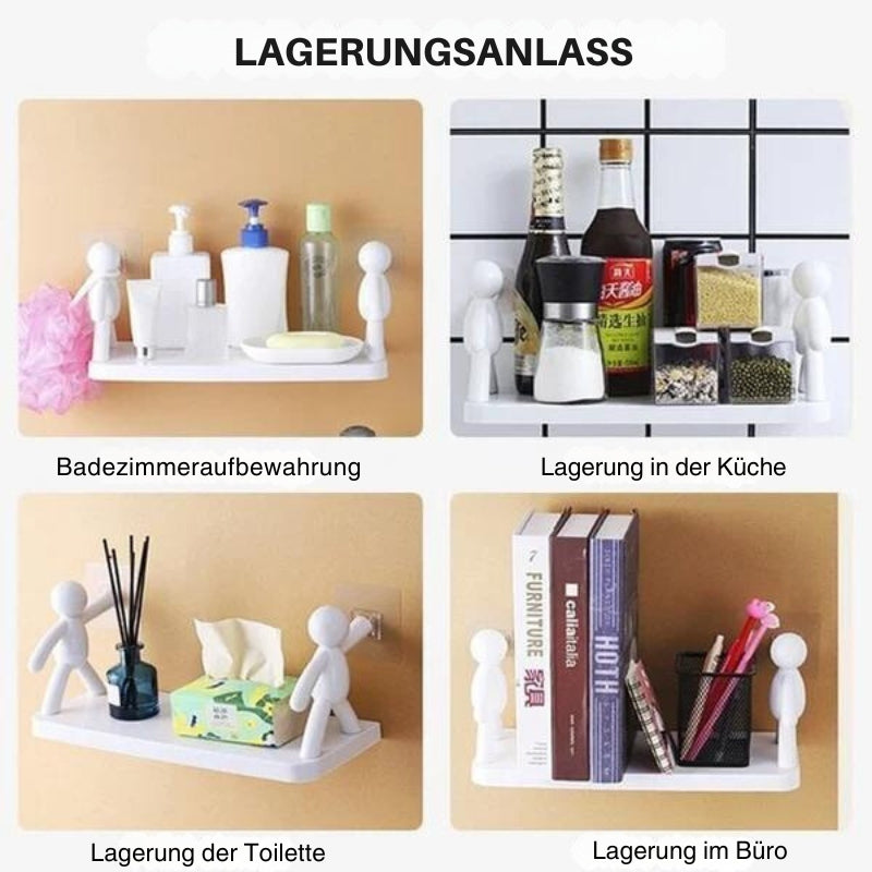 Étagère de rangement pour cuisine et WC