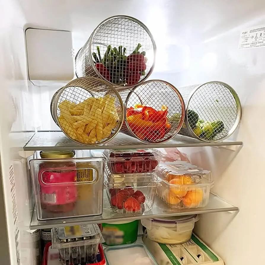 Panier de grill rotatif pour une cuisson uniforme sans effort