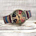 Montre Luna Retro - Pour un Style Coloré et Ludique