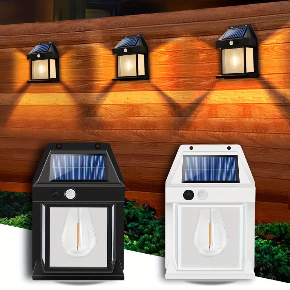 Lampe solaire pour jardin et extérieur