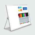 Tableau blanc magnétique portable avec support et accessoires
