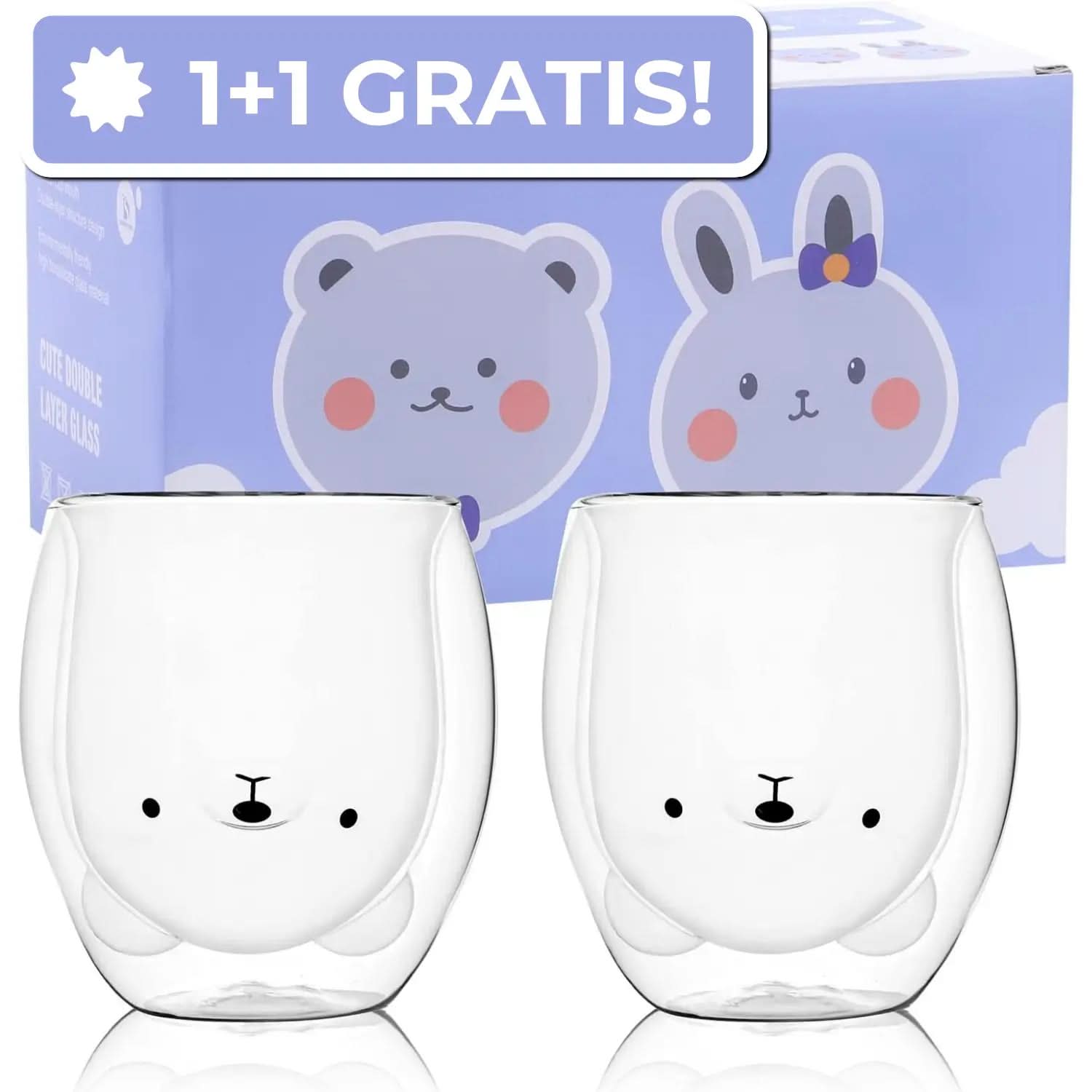 Tasse en forme d'ours - Mignonne et pratique