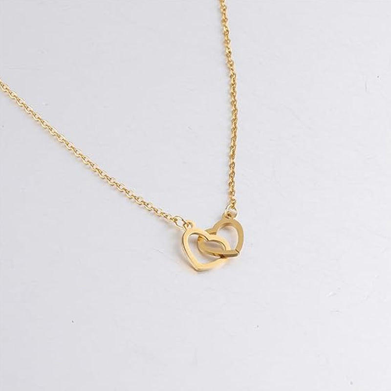Skanto | Collier Cœur avec Boîte Cadeau Rotative
