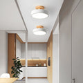 Skanto LED Plafonnier Rond | Design Nordique | Montage Semi-Encastré | Éclairage Intérieur Économique