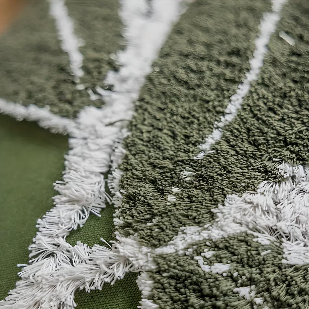Housse de Coussin en Velours avec Frange