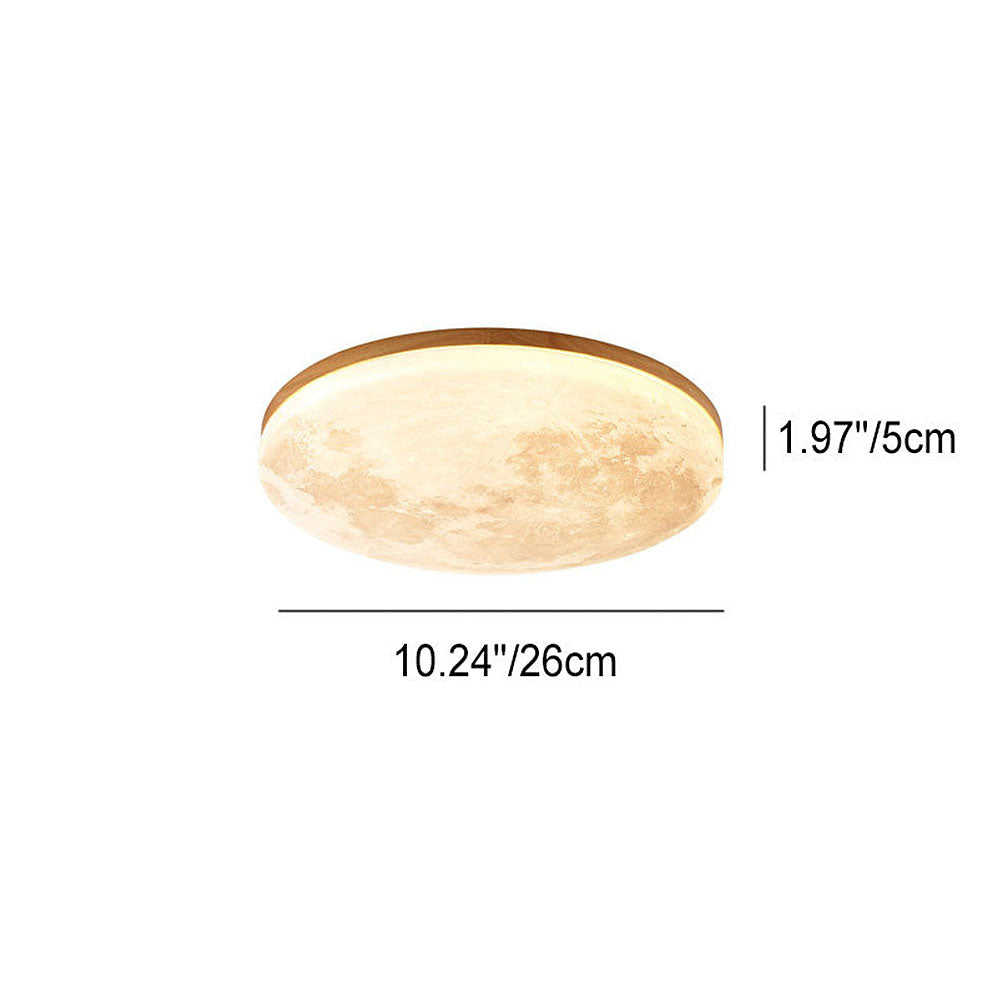 LunarGlow Plafonnier – Éclairage apaisant de lune pour tout intérieur