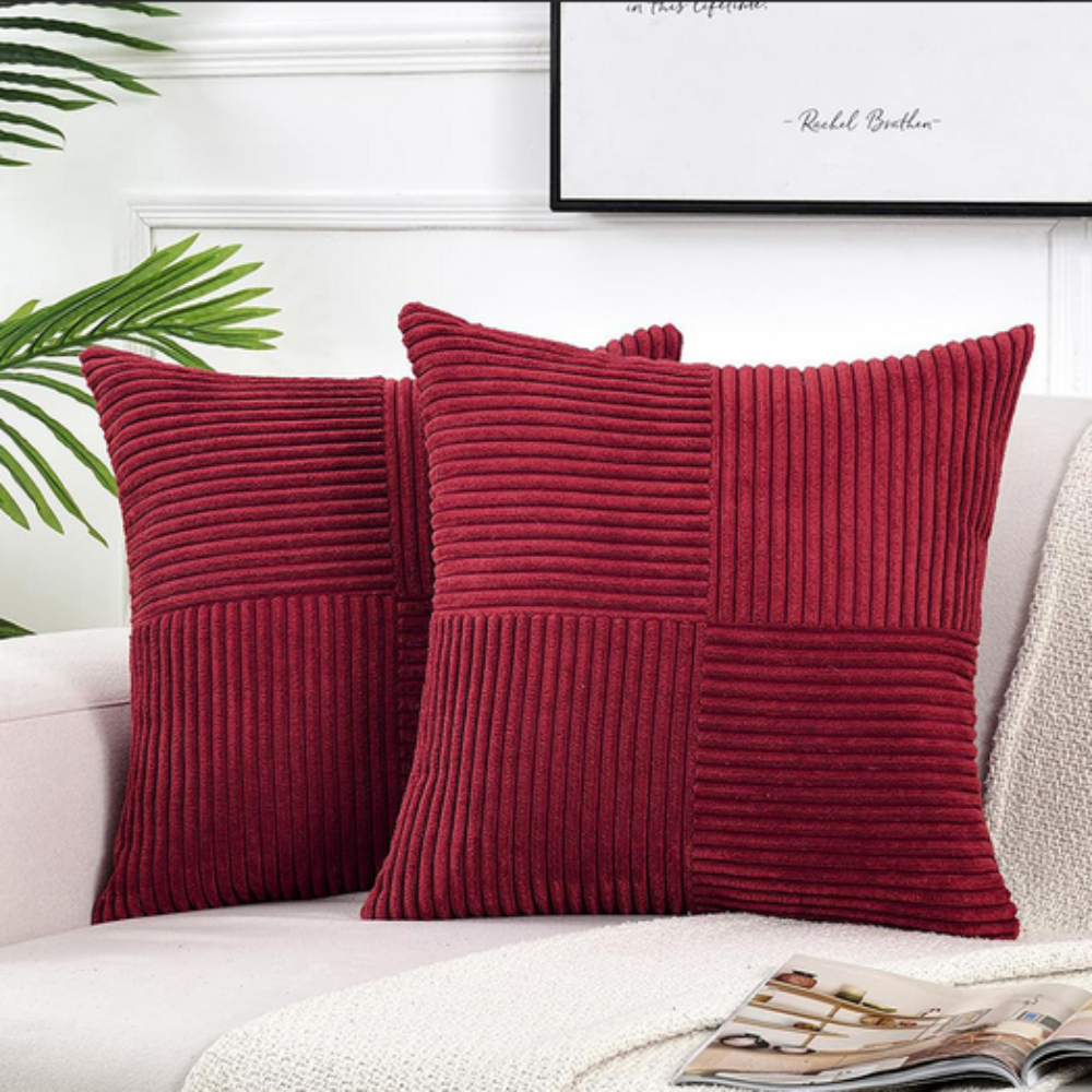 Housse de Coussin en Corde Rétro