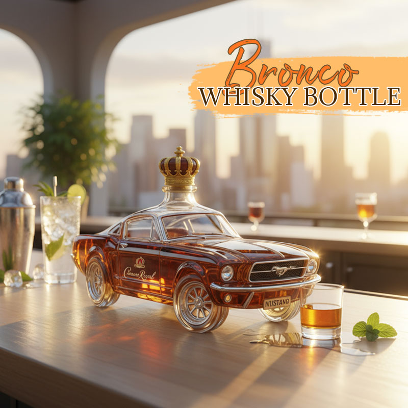 WhiskyWild™ | Bouteille de Whisky Bronco