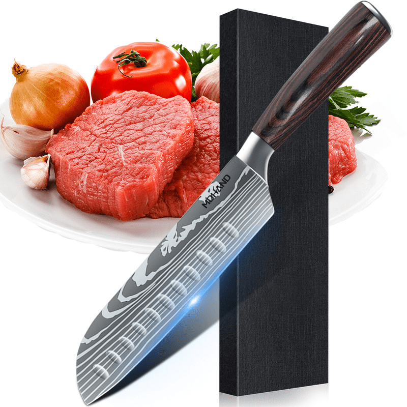 Ensemble de couteaux de chef, qualité professionnelle et design élégant