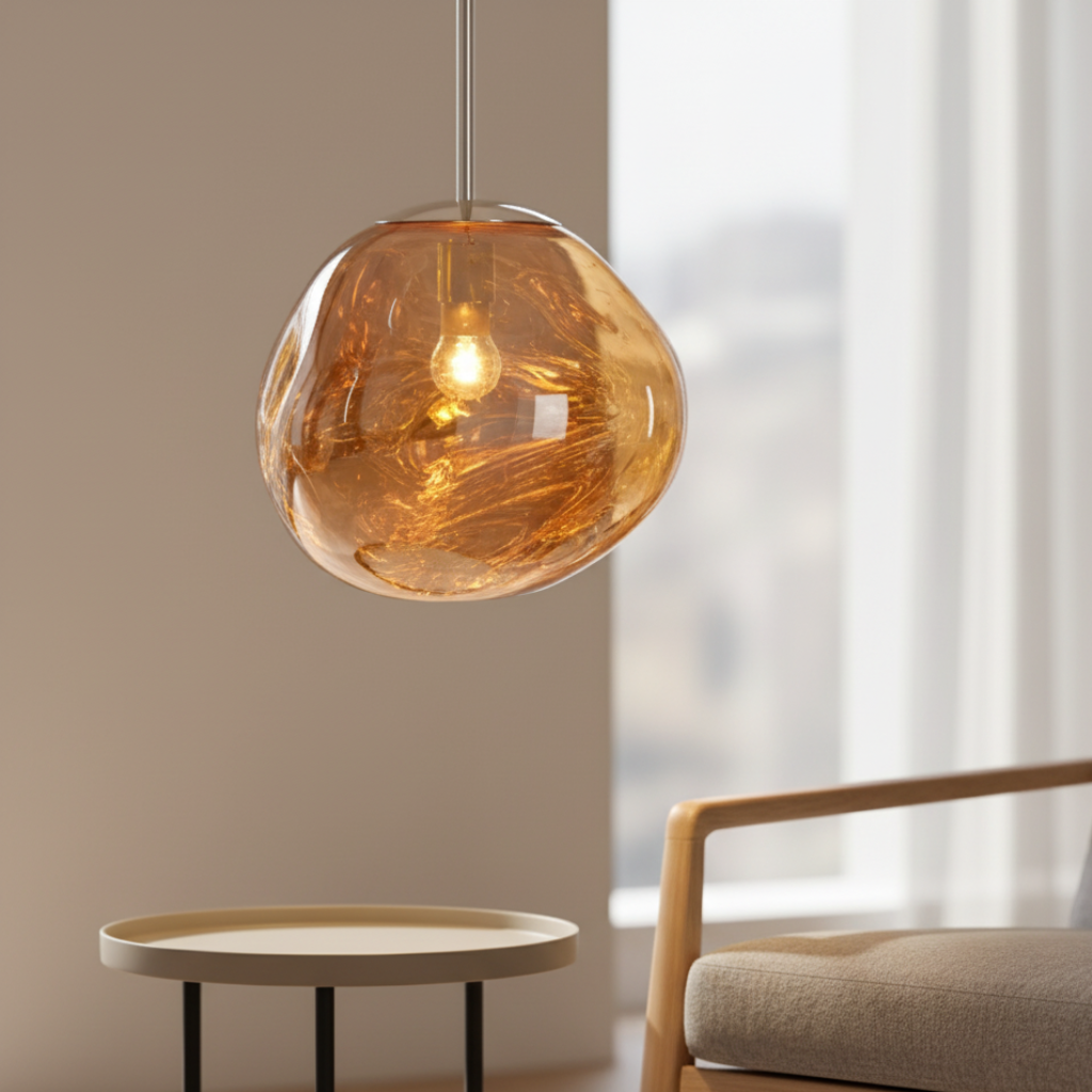 Lustre Nova - Luminaire Suspendu en Sphère Céleste pour Cuisine