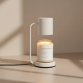 Lampe Réchauffe-Cierge Élégante - Lampe Électrique à Double Usage pour une Ambiance Cocooning