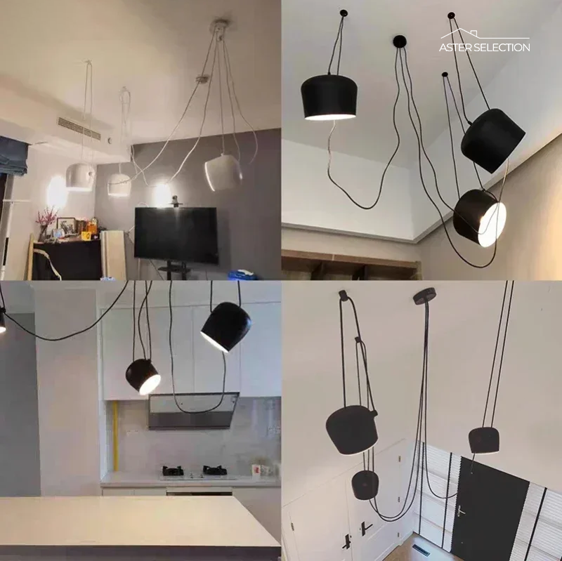 Lampe à araignée LED créative