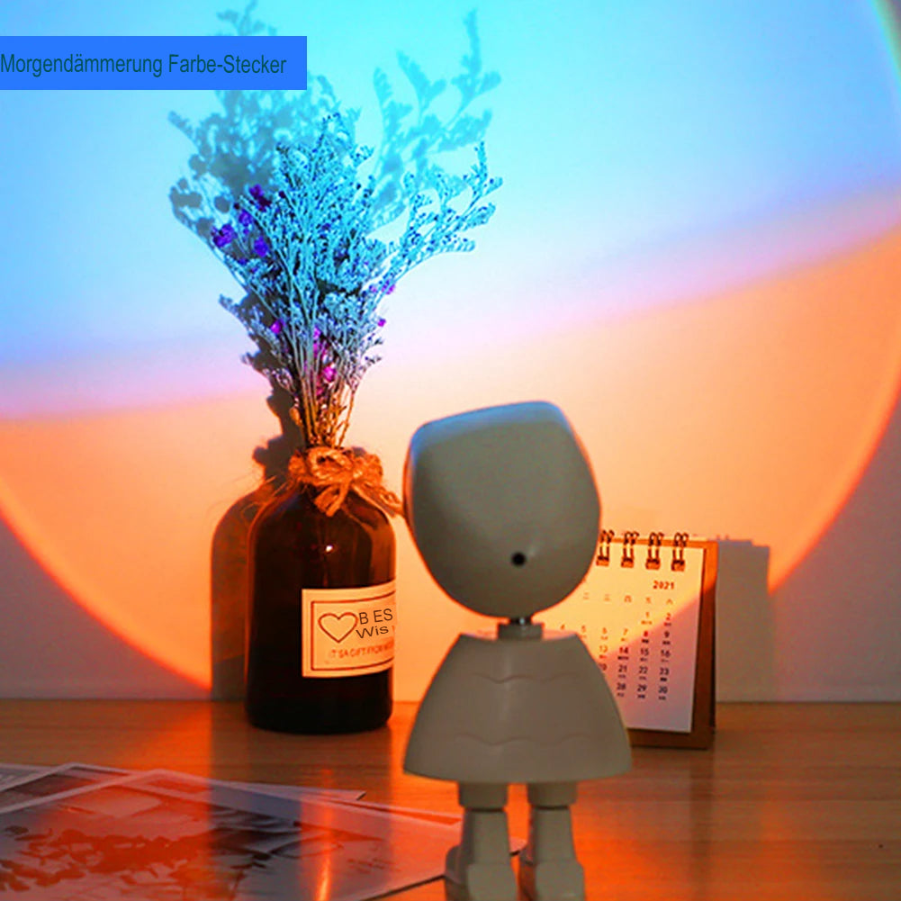 Lampe LED-Sunset – Projections de rêve pour des soirées agréables