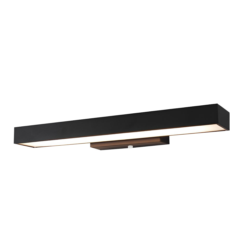 Lampe Murale LED Moderne avec Détecteur de Mouvement et Boîtier Noir