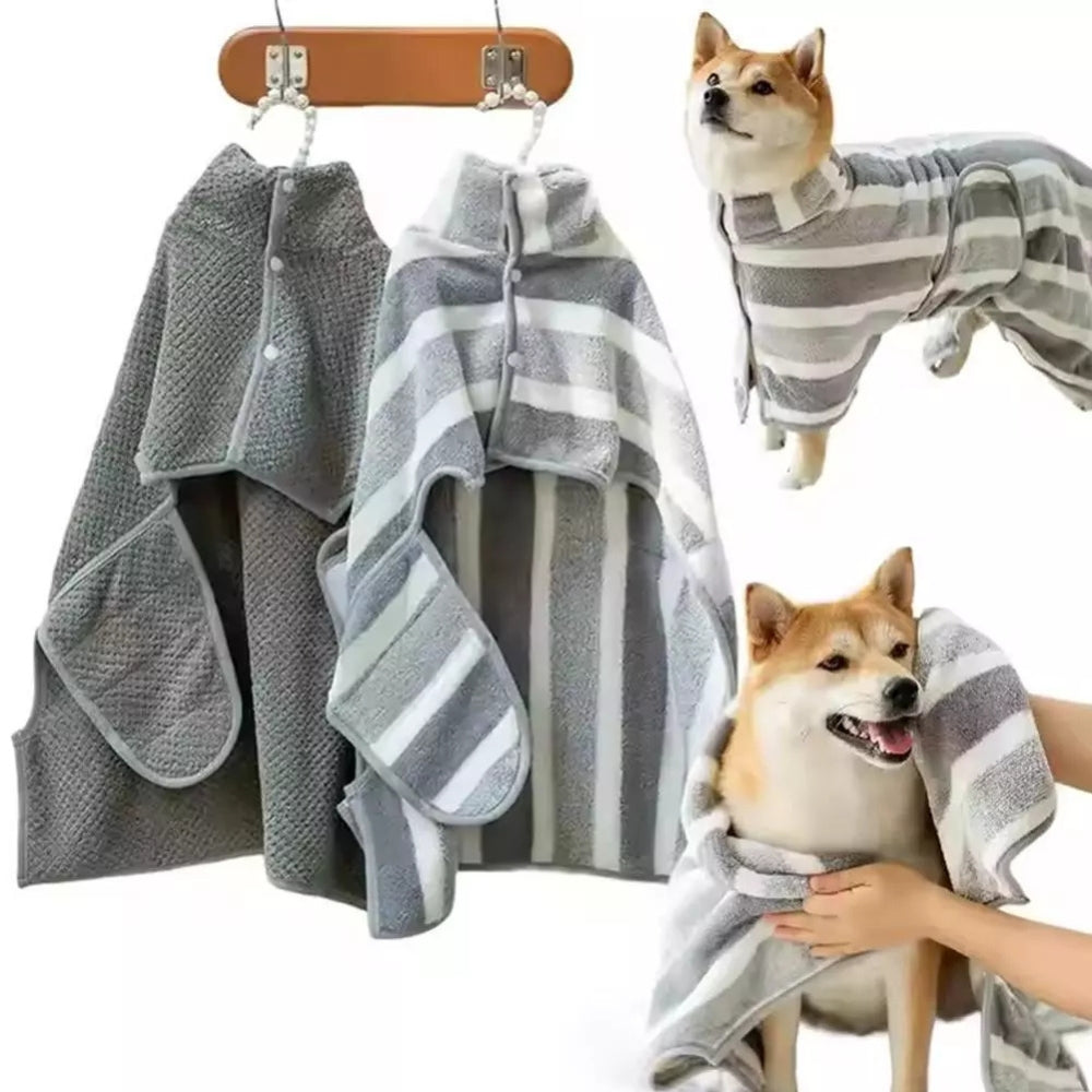 Robe de Séchage pour Chien à Toucher Doux