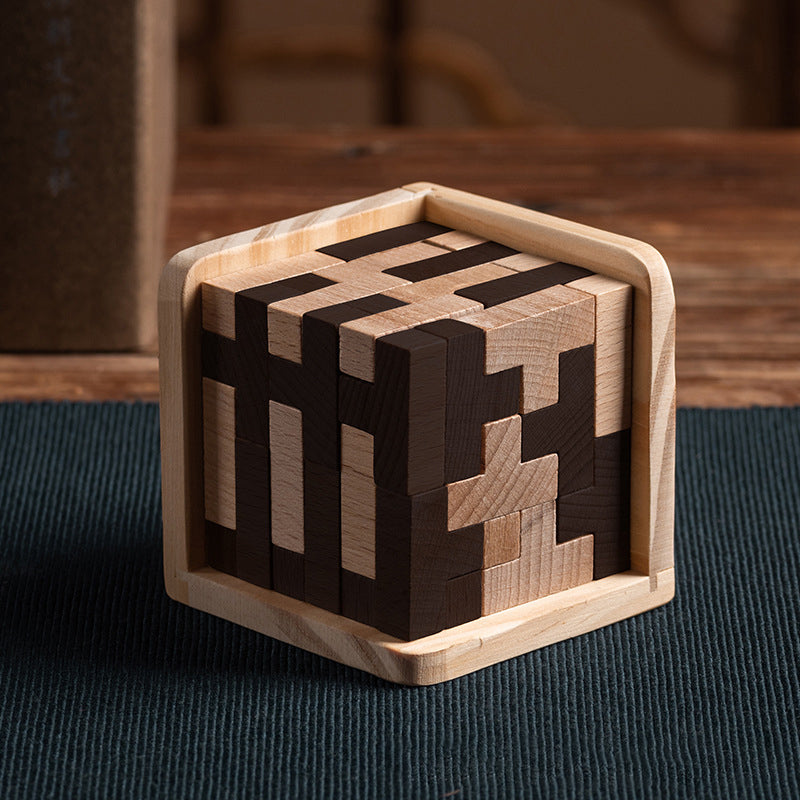 Jeu de réflexion en bois