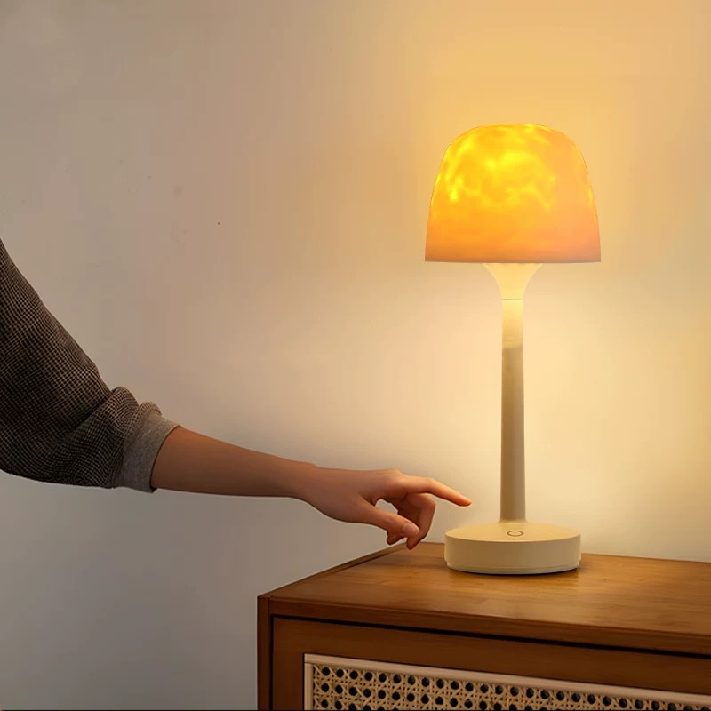 Lampe d'ambiance | 16 couleurs | Télécommande & Effet lumineux rotatif