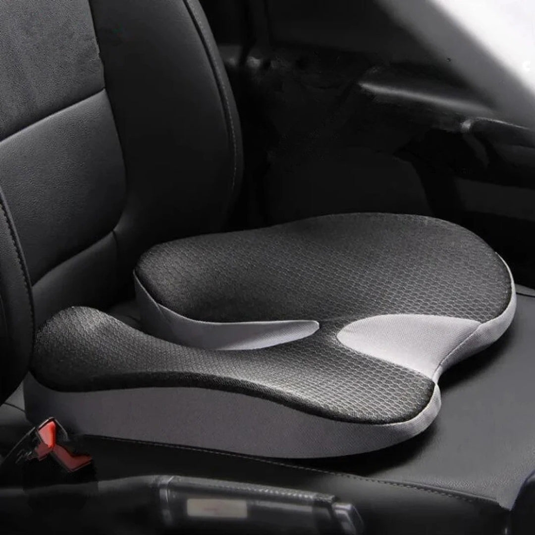 Skanto | Coussin de siège auto orthopédique – Coussin de chaise confortable avec fond antidérapant pour un meilleur soutien