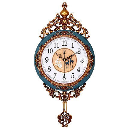 Horloge murale pendule luxueuse