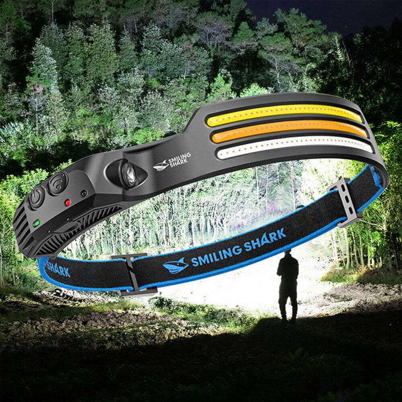 Skanto | Lampe frontale LED USB rechargeable puissante