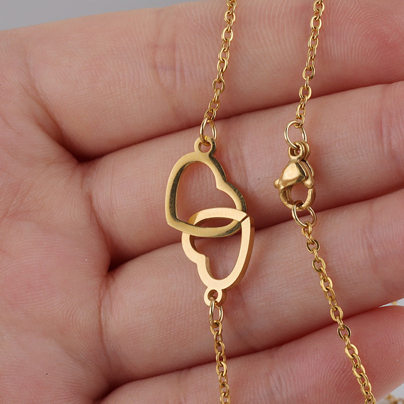 Skanto | Collier Cœur avec Boîte Cadeau Rotative