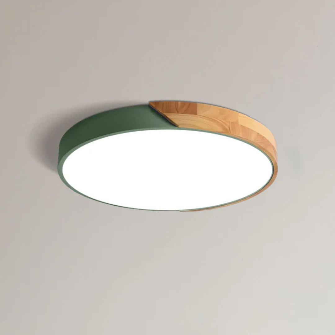 Lampe de plafond LED élégante au style scandinave