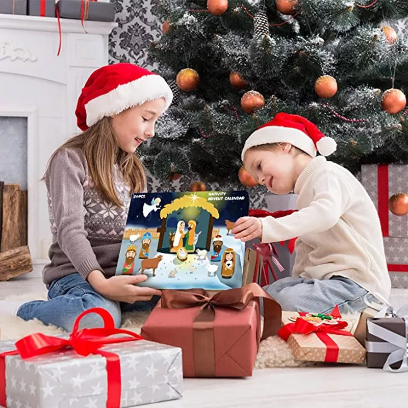 Calendrier de l'Avent Crèche de Noël - Pour une expérience de Noël magique