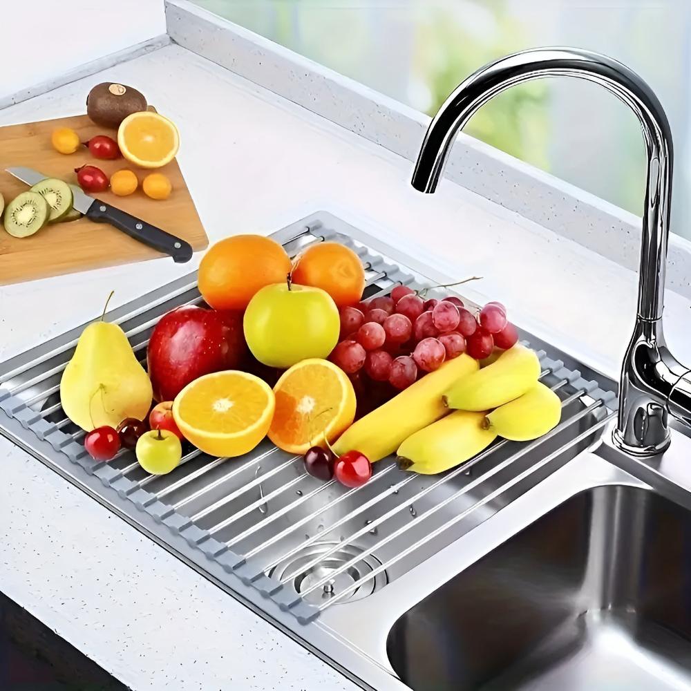 Râtelier à Vaisselle en Acier Inoxydable
