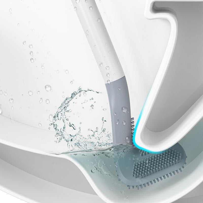 Brosse de toilettes avec support