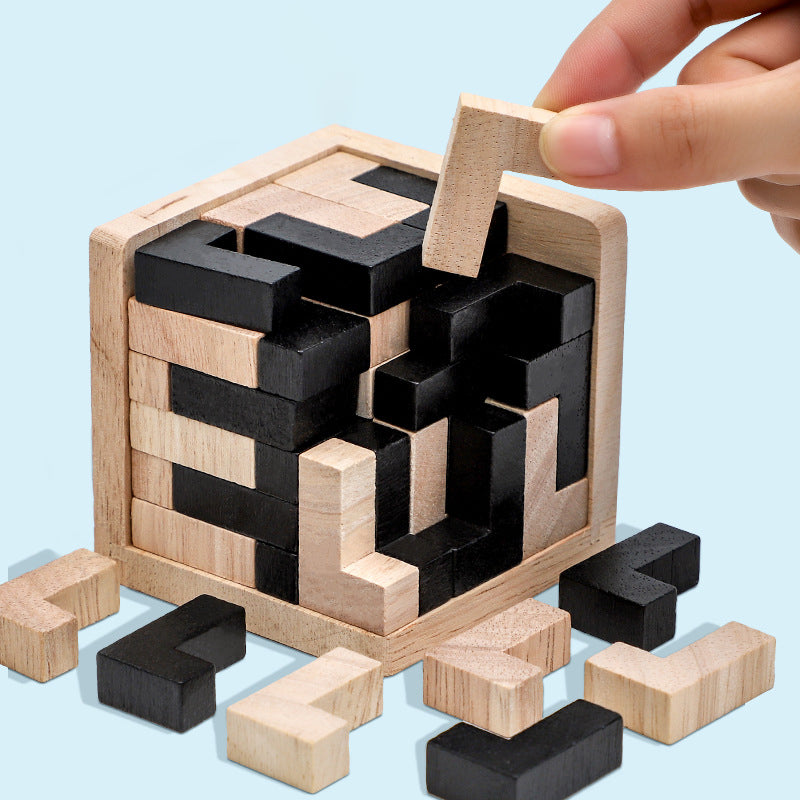 Jeu de réflexion en bois